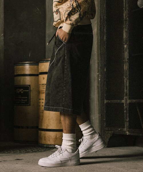 NAUTICA(ノーティカ)の「NAUTICA JEANS CO./ノーティカジーンズ Faded Gizastitch T/C Curve Cropped Pants/フェイデッド ギザステッチ コットンポリエステル カーブ クロップドパンツ(その他パンツ・メンズ・ネイビー/ブラック・SMALL/MEDIUM/LARGE)」の18枚目の写真