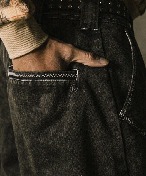 セール】NAUTICA JEANS CO./ノーティカジーンズ Faded Gizastitch T/C