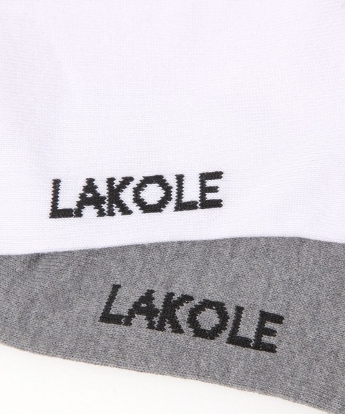 LAKOLE（ラコレ）の「ジャストゴーストソックス / 286471（ソックス/靴下・メンズ・グレー/ブラック/ホワイト・FREE）」の9枚目の写真