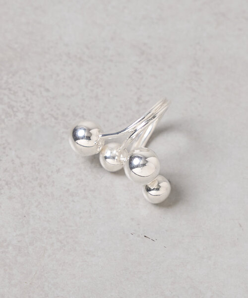 BEARDSLEY（ビアズリー）の「ボールモチーフリング（リング・レディース・シルバー・12）」の2枚目の写真