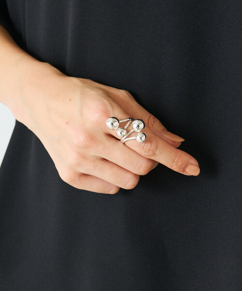 BEARDSLEY（ビアズリー）の「ボールモチーフリング（リング・レディース・シルバー・12）」の5枚目の写真