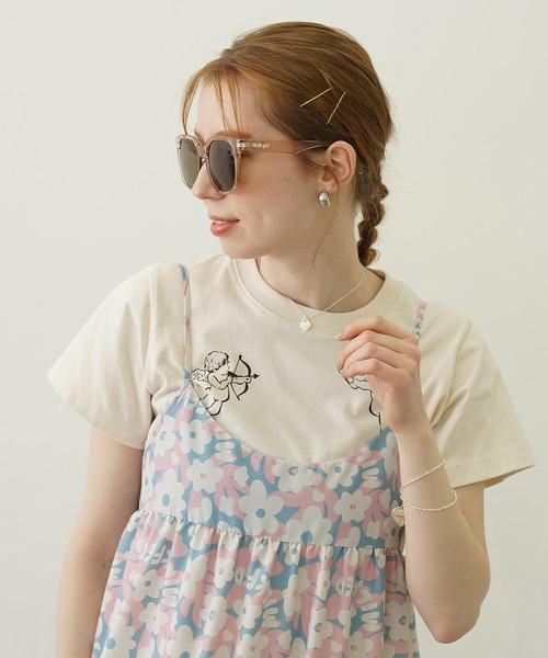 MILKFED.（ミルクフェド）の「MILKFED. LOGO BIG SQUARE SUNGLASSES（サングラス・レディース・ブラウン/クリア/ブラック・ONE SIZE）」の11枚目の写真