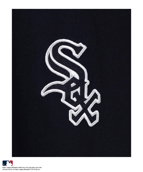 MLB(メジャーリーグベースボール)の「MLB / メジャーリーグベースボール ツイルワッペン ロングスリーブTシャツ(Tシャツ/カットソー・メンズ・ナチュラル/ホワイト/ブラック/ネイビー/アッシュグレー・L/XL/M)」の12枚目の写真