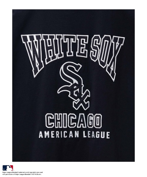 MLB(メジャーリーグベースボール)の「MLB / メジャーリーグベースボール ツイルワッペン ロングスリーブTシャツ(Tシャツ/カットソー・メンズ・ナチュラル/ホワイト/ブラック/ネイビー/アッシュグレー・L/XL/M)」の13枚目の写真