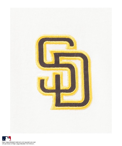MLB(メジャーリーグベースボール)の「MLB / メジャーリーグベースボール ツイルワッペン ロングスリーブTシャツ(Tシャツ/カットソー・メンズ・ナチュラル/ホワイト/ブラック/ネイビー/アッシュグレー・L/XL/M)」の22枚目の写真