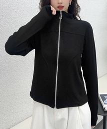 Tシャツ/カットソー カーディガン/ボレロ カットソー ジップアップ」に