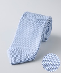 STYLE＝（スタイルイコール）の「【STYLE=】ネクタイ 結婚式 ビジネス 日本製 シルク 100% ブランド 無地 バスケット織り ビジネス フォーマル 高級 光沢（ネクタイ）」