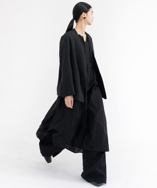 Bshop（ビショップ）の「eunoia | ノーカラージャケット WOMEN（ノー