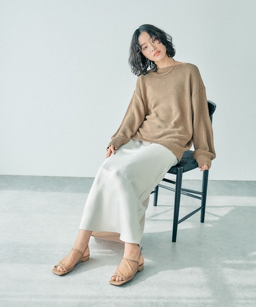 LEPSIM(レプシィム)の「シアーフラットサンダル 323224(サンダル・レディース・ブラック/ベージュ・LARGE/MEDIUM)」の5枚目の写真