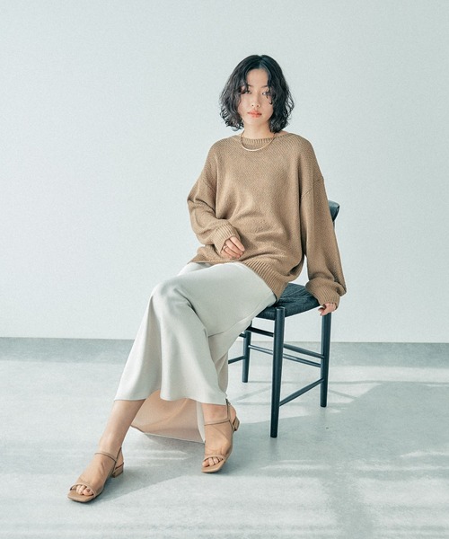 LEPSIM(レプシィム)の「シアーフラットサンダル 323224(サンダル・レディース・ブラック/ベージュ・LARGE/MEDIUM)」の6枚目の写真