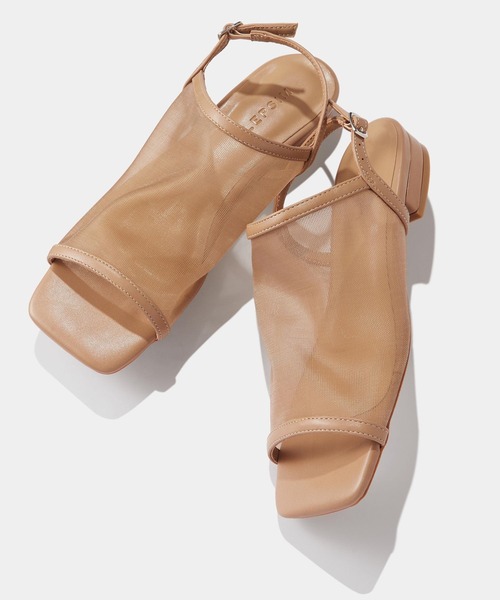 LEPSIM(レプシィム)の「シアーフラットサンダル 323224(サンダル・レディース・ブラック/ベージュ・LARGE/MEDIUM)」の8枚目の写真