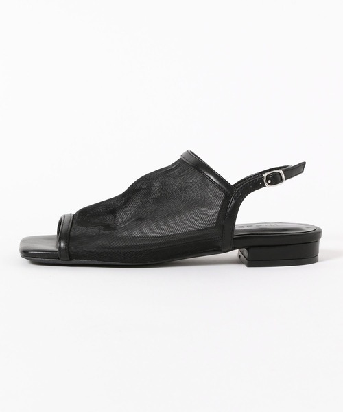 LEPSIM(レプシィム)の「シアーフラットサンダル 323224(サンダル・レディース・ブラック/ベージュ・LARGE/MEDIUM)」の9枚目の写真