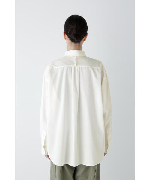 human woman（ヒューマンウーマン）の「◆製品染めボタンダウンオーバーシャツ（シャツ/ブラウス・レディース・ピンク/ホワイト系その他/イエロー・MEDIUM）」の11枚目の写真