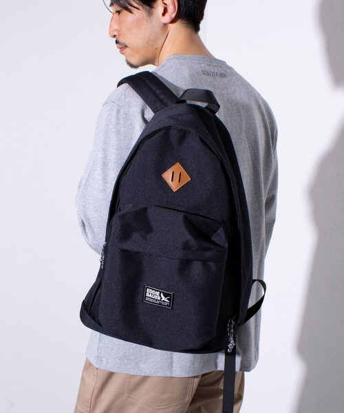 Eddie Bauer(エディーバウアー)の「【Eddie Bauer】CORDURA BAG PACK ティアドロップ リュックサック(バックパック/リュック・メンズ・ブラック/インディゴブルー・FREE)」の1枚目の写真