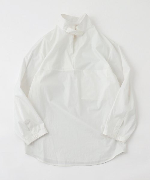 LEMAIRE ルメール コットンブラウス LEMAIRE（ルメール）の「＜LEMAIRE（ルメール）＞ バンドカラー