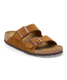 BIRKENSTOCK（ビルケンシュトック）の「Arizona / アリゾナ スエードレザー Mink 【ナロー幅】 UNISEX（サンダル・メンズ）」