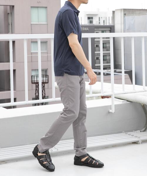 URBAN RESEARCH ROSSO MEN（アーバンリサーチロッソメン）の「『WEB限定』『XLサイズあり』吸湿速乾ポロシャツ（ポロシャツ・メンズ・ネイビー/ホワイト/チャコールグレー/ブラック・X-LARGE/LARGE/MEDIUM/SMALL）」の6枚目の写真