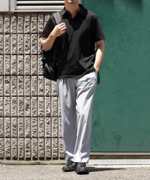 URBAN RESEARCH ROSSO MEN（アーバンリサーチロッソメン）の「『WEB限定』『XLサイズあり』吸湿速乾ポロシャツ（ポロシャツ・メンズ・ネイビー/ホワイト/チャコールグレー/ブラック・X-LARGE/LARGE/MEDIUM/SMALL）」の17枚目の写真