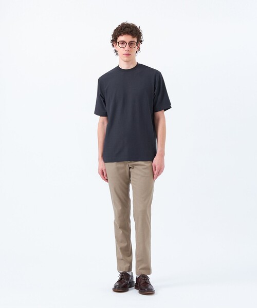MACKINTOSH PHILOSOPHY(マッキントッシュ フィロソフィー)の「パイル調ドライミックス クルーネックプルオーバー(Tシャツ/カットソー・メンズ・ダークネイビー/ピンク系その他3/ホワイト/ブルー系その他3・40/38/42)」の8枚目の写真