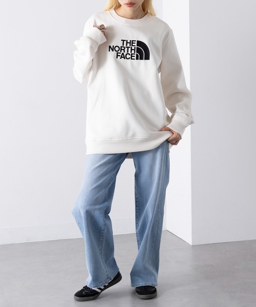 THE NORTH FACE(ザノースフェイス)の「【THE NORTH FACE】NF0A89EF クルーネックスウェット(スウェット・レディース・オフホワイト/ブラック・L/M/S)」の14枚目の写真