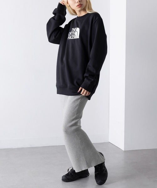 THE NORTH FACE(ザノースフェイス)の「【THE NORTH FACE】NF0A89EF クルーネックスウェット(スウェット・レディース・オフホワイト/ブラック・L/M/S)」の7枚目の写真