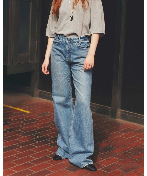 THE SHINZONE（ザ　シンゾーン）の「THE SHINZONE PARISIENNE DENIM 25SMSPA05（デニムパンツ・レディース・ブルー・36inch/34inch/32inch）」の7枚目の写真