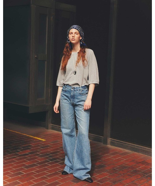 THE SHINZONE（ザ　シンゾーン）の「THE SHINZONE PARISIENNE DENIM 25SMSPA05（デニムパンツ・レディース・ブルー・36inch/34inch/32inch）」の6枚目の写真