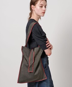 【新品】RRL デニム トートバッグ RRL Leather Trim Denim Tote [Indigo]