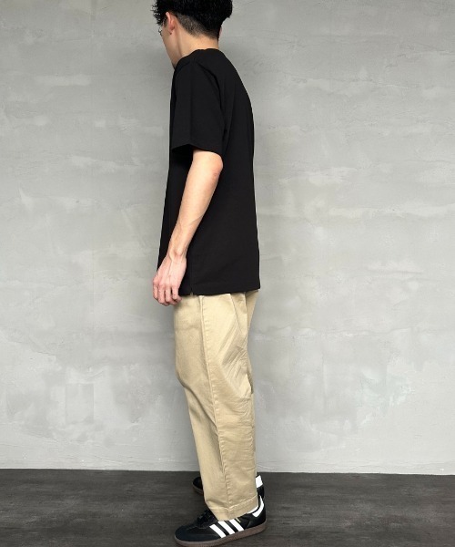 LACOSTE（ラコステ）の「[LACOSTE/ラコステ] ヘビーウェイト ロゴプリントＴシャツ（Tシャツ/カットソー・レディース・ブラック/ホワイト/キナリ/シルバー・2/3/4）」の12枚目の写真