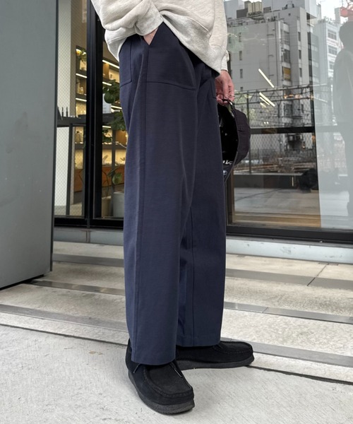 CIAOPANIC TYPY(チャオパニックティピー)の「コットンリネンストレッチベイカーテーパードパンツ(チノパンツ・メンズ・マスタード/ネイビー/カーキ/ブラック・LARGE/MEDIUM/SMALL)」の10枚目の写真