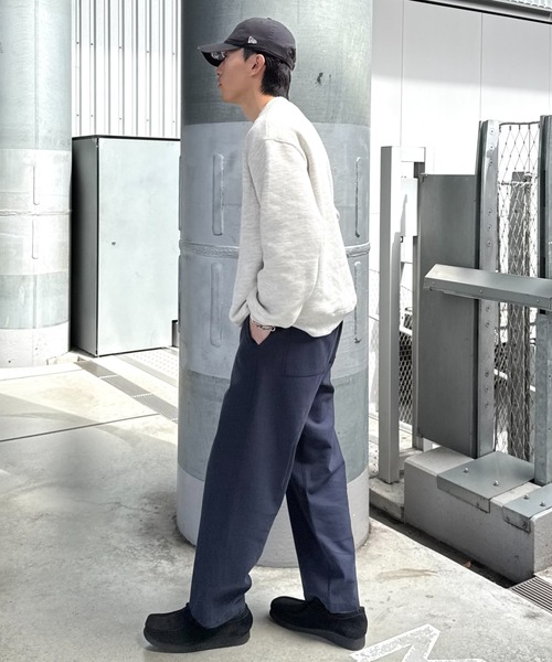 CIAOPANIC TYPY(チャオパニックティピー)の「コットンリネンストレッチベイカーテーパードパンツ(チノパンツ・メンズ・マスタード/ネイビー/カーキ/ブラック・LARGE/MEDIUM/SMALL)」の12枚目の写真