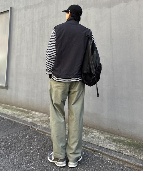 CIAOPANIC TYPY(チャオパニックティピー)の「コットンリネンストレッチベイカーテーパードパンツ(チノパンツ・メンズ・マスタード/ネイビー/カーキ/ブラック・LARGE/MEDIUM/SMALL)」の17枚目の写真