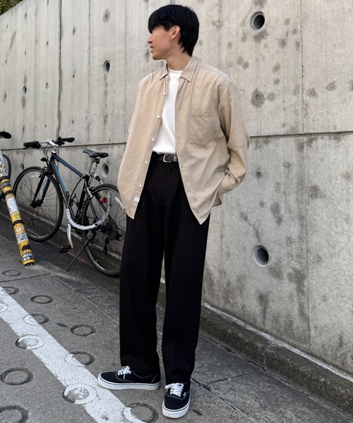 CIAOPANIC TYPY(チャオパニックティピー)の「コットンリネンストレッチベイカーテーパードパンツ(チノパンツ・メンズ・マスタード/ネイビー/カーキ/ブラック・LARGE/MEDIUM/SMALL)」の22枚目の写真