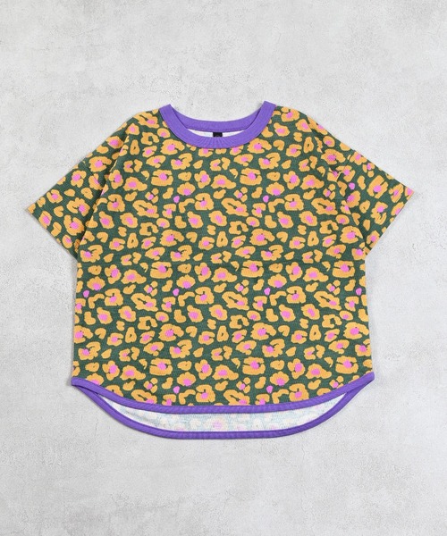 MARKEY'S（マーキーズ）の「【吸水速乾】サーマルメッシュ総柄Ｔシャツ（Tシャツ/カットソー・キッズ・ブルー/チャコール/レッド/グリーン・80/90/95/100/110/120/130/140/150）」の9枚目の写真