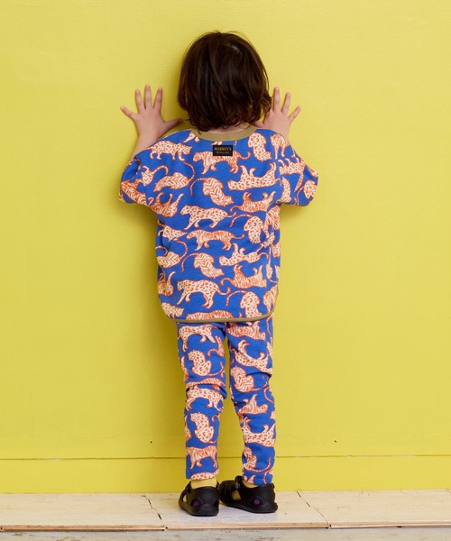 MARKEY'S（マーキーズ）の「【吸水速乾】サーマルメッシュ総柄Ｔシャツ（Tシャツ/カットソー・キッズ・ブルー/チャコール/レッド/グリーン・80/90/95/100/110/120/130/140/150）」の17枚目の写真