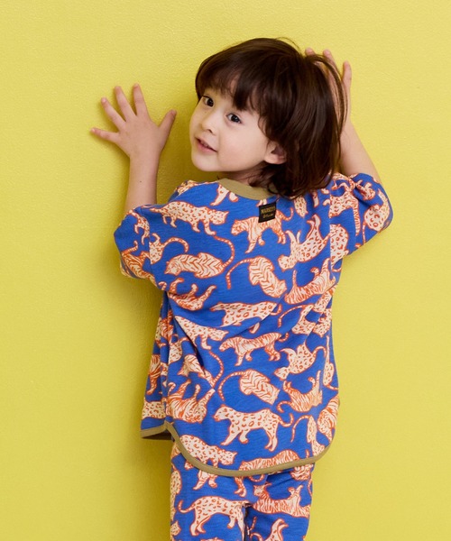 MARKEY'S（マーキーズ）の「【吸水速乾】サーマルメッシュ総柄Ｔシャツ（Tシャツ/カットソー・キッズ・ブルー/チャコール/レッド/グリーン・80/90/95/100/110/120/130/140/150）」の16枚目の写真