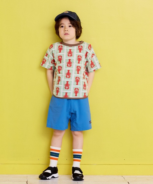 MARKEY'S（マーキーズ）の「【吸水速乾】サーマルメッシュ総柄Ｔシャツ（Tシャツ/カットソー・キッズ・ブルー/チャコール/レッド/グリーン・80/90/95/100/110/120/130/140/150）」の20枚目の写真