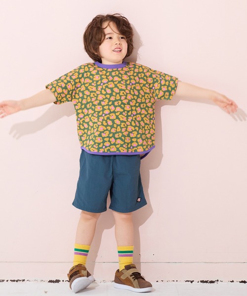 MARKEY'S（マーキーズ）の「【吸水速乾】サーマルメッシュ総柄Ｔシャツ（Tシャツ/カットソー・キッズ・ブルー/チャコール/レッド/グリーン・80/90/95/100/110/120/130/140/150）」の11枚目の写真