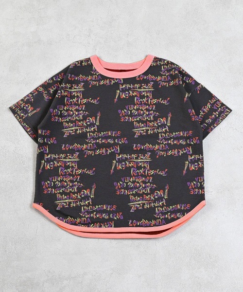 MARKEY'S（マーキーズ）の「【吸水速乾】サーマルメッシュ総柄Ｔシャツ（Tシャツ/カットソー・キッズ・ブルー/チャコール/レッド/グリーン・80/90/95/100/110/120/130/140/150）」の5枚目の写真