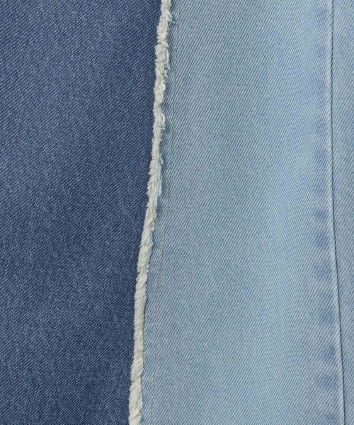 JEANASIS(ジーナシス)の「リメイクデニムロングスカート/453244(デニムスカート・レディース・ブラック/ブルー・SMALL/MEDIUM)」の12枚目の写真