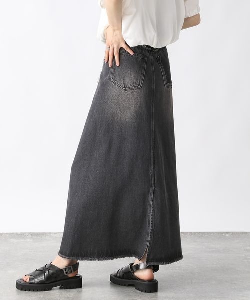 セール】リメイクデニムロングスカート/453244（デニムスカート