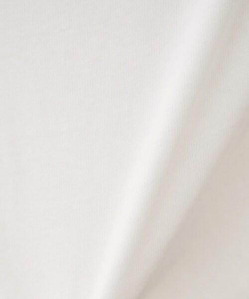 SHOO・LA・RUE（シューラルー）の「【洗える/S-LL/綿100％】5分袖ボートネックトップス（Tシャツ/カットソー・レディース・ブラック系2/グリーン系3/ネイビー系2/ホワイト・01/02/03/04）」の8枚目の写真