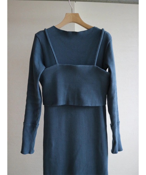 TRUNC（トランクエイティーエイト）の「Multiway Bustier Set Dress（ワンピース・レディース・アイボリー/ブラック/ブルー・FREE）」の17枚目の写真