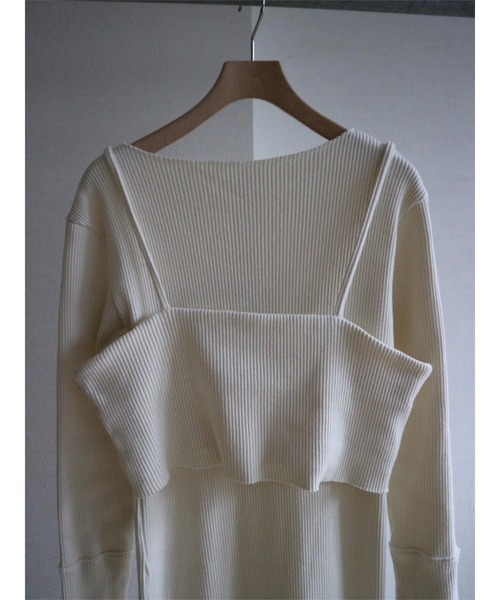 TRUNC（トランクエイティーエイト）の「Multiway Bustier Set Dress（ワンピース・レディース・アイボリー/ブラック/ブルー・FREE）」の10枚目の写真