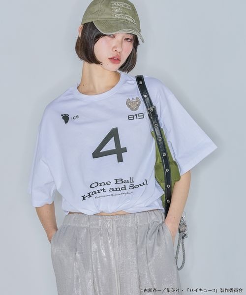 ジーナシス★今季新作★完売　ハイキュー　ナンバリングT ハイキュー!!】ナンバリングTEE SS【一部受注生産追加予約
