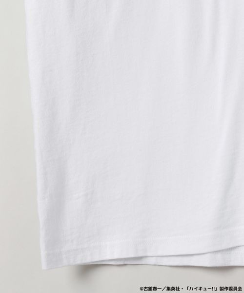 JEANASIS（ジーナシス）の「【ハイキュー!!】ナンバリングTEE SS/323876（Tシャツ/カットソー・レディース・ホワイト系その他/オレンジ/レッド/ネイビー/ブラック/ホワイト・FREE）」の9枚目の写真