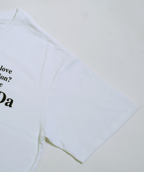 セール】Tシャツ オーバーサイズ レタリング 半袖 モノクロ（T