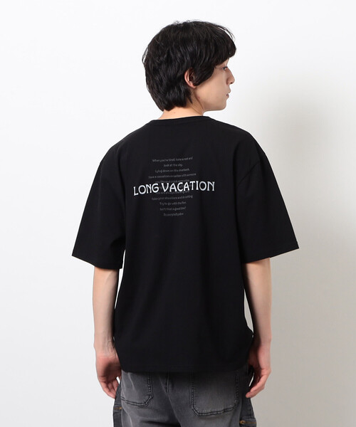 Purple&Yellow（パープルアンドイエロー）の「メッセージプリント半袖Ｔシャツ（Tシャツ/カットソー・メンズ・ブラック/ライトグレー/グレイッシュベージュ/チャコール・SMALL/MEDIUM/LARGE）」の18枚目の写真