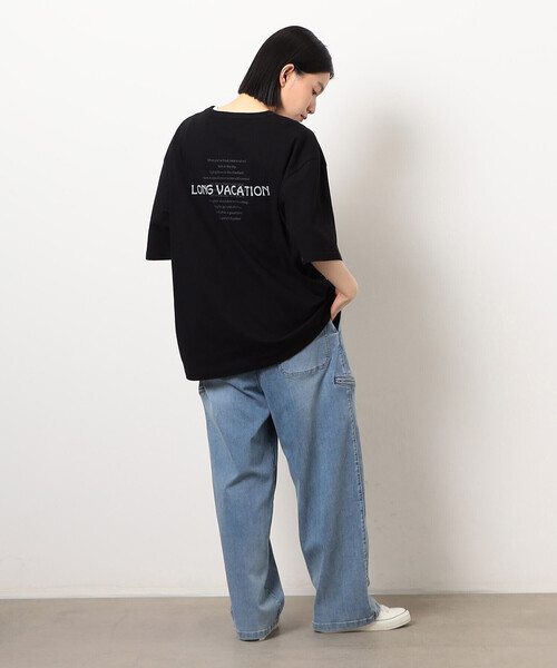 Purple&Yellow（パープルアンドイエロー）の「メッセージプリント半袖Ｔシャツ（Tシャツ/カットソー・メンズ・ブラック/ライトグレー/グレイッシュベージュ/チャコール・SMALL/MEDIUM/LARGE）」の20枚目の写真