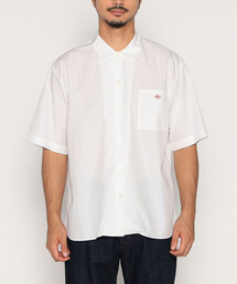 DANTON | MEN'S COTTON POPLIN WORK SHIRT(シャツ/ブラウス)